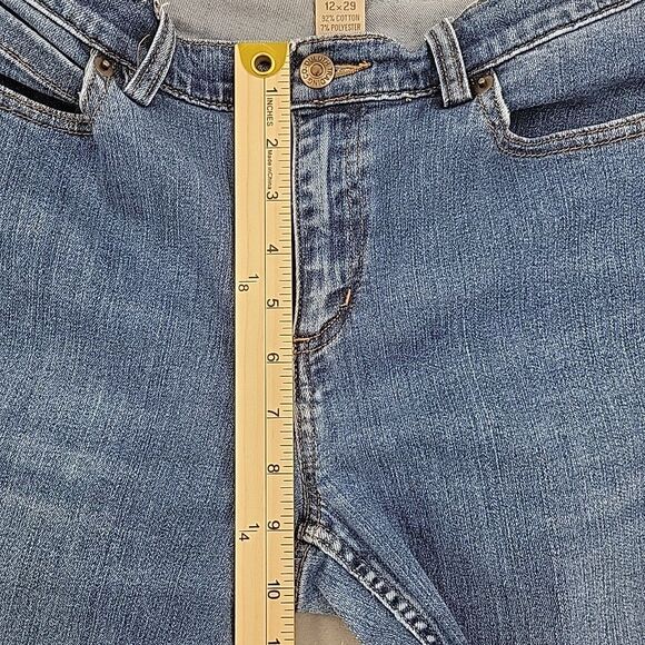 Duluth Womens Jeans Size 12x29 Measures 32x26 Hemmed - Picture 7 of 9
